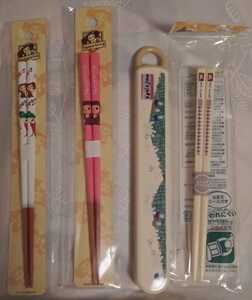  new goods made in Japan . chopsticks 3 point set small jam Cheburashka * attention *2 piece set is not!