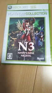 即決 ナインティナイン・ナイツ XBOX360 NINETY-NINE NIGHTS N3  ほとんどプレイなし  美品