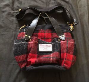 ハリスツイード×ユナイテッドアローズ2wayショルダー ハンドバッグ