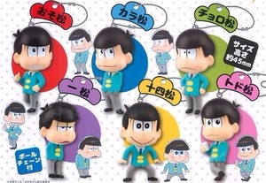 Обратное решение Osomatsu -San SD Figure Collection Коллекция всех 6 типов Неокрытые