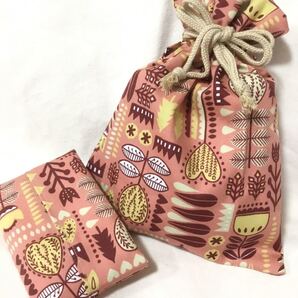 ☆ハンドメイド 巾着袋 コップ袋 お弁当袋 ミニ巾着 ポケットティッシュケース 小物入れ 手作り☆