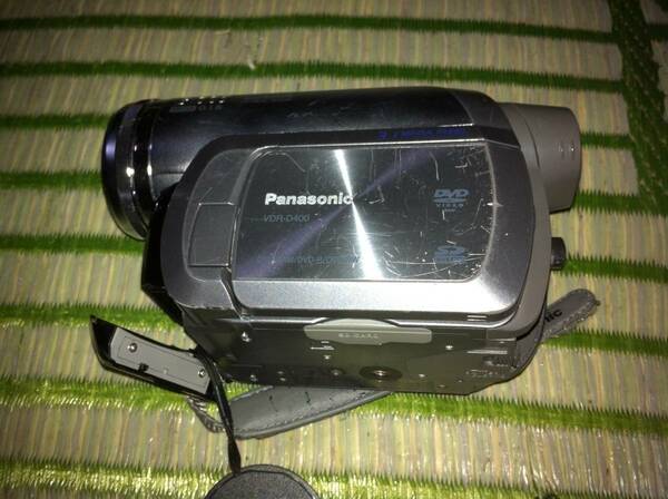パナソニック VDR-D400 DVDビデオカメラ ジャンク品