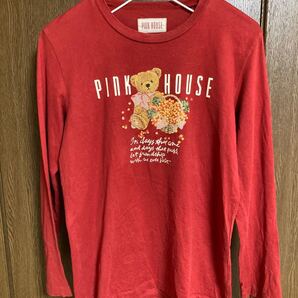 PINK HOUSE くまちゃんロングTシャツ