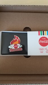 聖火 ピンバッジ コカコーラ コークオン 東京オリンピック 東京2020 記念ピン