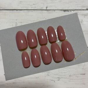 ネイルチップ 付け爪 ジェル ワンカラー
