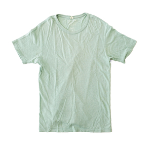 GOHEMP BASIC TEE【S】セージグリーン 無地 半袖Tシャツ オーガニックコットン ゴーヘンプ 麻 GOOUT