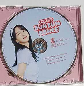 OH MY GIRL ビニ DUN DUN DANCE 通常盤初回仕様 CD ソロピクチャーレーベル Binnie 未再生 Japanesever. オーマイガール オマゴル