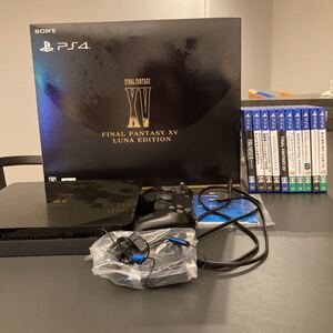値下げEDITION LUNAプレイステーション4 PS4本体 FINAL FANTASY XV ソフト LIMITED PS4