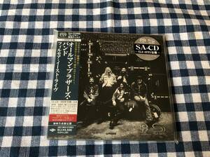 オールマン・ブラザーズ・バンド/フィルモア・イースト・ライヴ SACD 紙ジャケ スーパーオーディオCD SHM仕様 allman brothers band