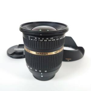 美品 TAMRON Nikon用 SP 10-24mm F3.5-4.5 Di II B001 APS-C DX 広角 AF ズームレンズ タムロン ニコン