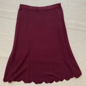  beautiful goods Agnes b* knitted skirt 1 cashmere .