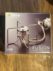 【新品・未使用】SOTO レギュレーターストーブ FUSION ST-330