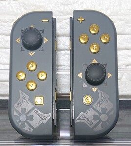 Nintendo Switch Joy-Con ジョイコン 再構成品 カスタムメイド 金獅子の闘魂