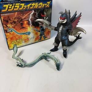 ガイガン＆マンダ フィギュア ゴジラファイナルウォーズ 特撮 ゴジラ 2004年 バンダイ 中古品 レア 絶版