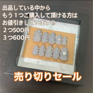 ネイルチップ ジェルネイル ワンコインネイル