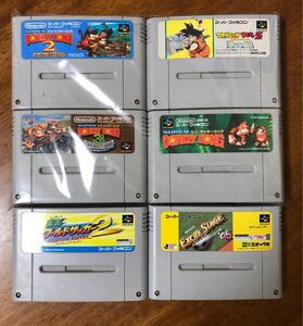 スーパーファミコンソフト6本