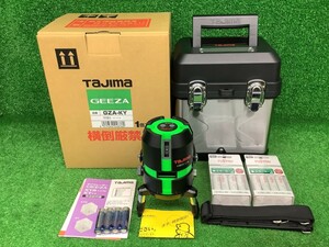 未使用品 TAJIMA タジマ ハイパワーダイレクト グリーンレーザー 墨出し器 GZA-KY 【1】
