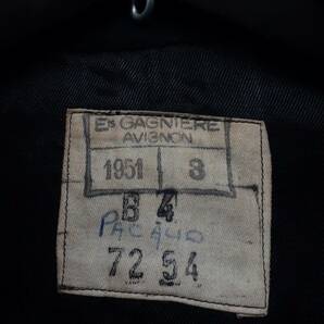 VINTAGE EU ヨーロッパ古着＊フランス軍 フランス海軍 1950'S  1951 MN Marine nationale ＊制服 ジャケット 上着＊胸章 肩章 記章 の画像8