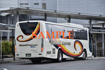 D-19【バス写真】L版３枚　四国高速バス　エアロエース　さぬきエクスプレス　高松駅_画像3