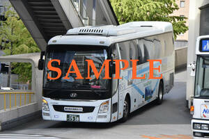 D-３【バス写真】Ｌ版５枚　鹿児島交通　ヒュンダイユニバース　高速車　福岡線
