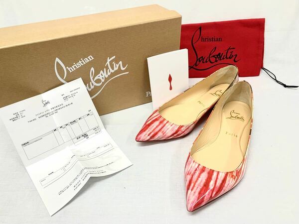 極美品！ 定価49,800円Christian Louboutin パンプス クリスチャンルブタン サイズ38