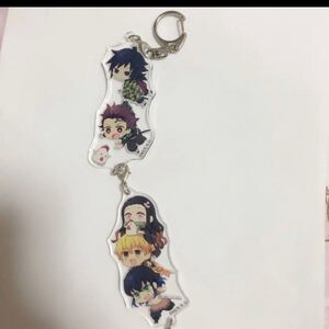 鬼滅の刃 ローソン Ponta アクリルキーホルダー 義勇 炭治郎 アクキー アクリルキーホルダー