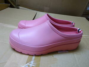 ★新品 HUNTER CLOG 　PK 23 cm 3あ