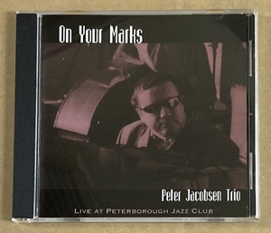【CD】PETER JACOBSEN/ON YOUR MARKS《激レア オリジナル盤》《輸入盤》ピーター ヤコブセン《2001年 イギリス ピアノトリオ》