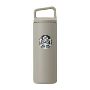 スターバックス ハンドルリッドステンレスボトル 473ml グレー