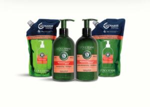 ロクシタン L'OCCITANE ファイブハーブス リペアリング シャンプー&コンディショナー セット ボックス入り 未開封