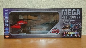ラジコンヘリ MEGAヘリコプター RED 新品未開封!