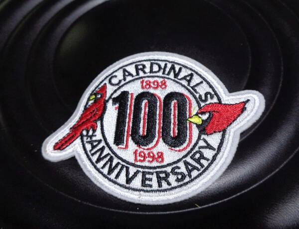 赤鳥100TH◆新品NFLアリゾナ・カージナルス Arizona Cardinals１００周年　 刺繍ワッペン◆アメリカ　アメフト　アメリカンフットボール