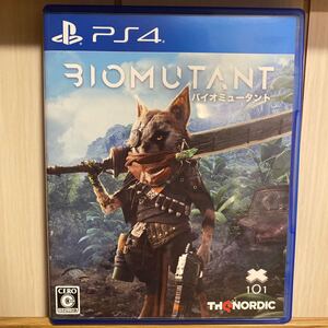【PS4】 バイオミュータント 中古