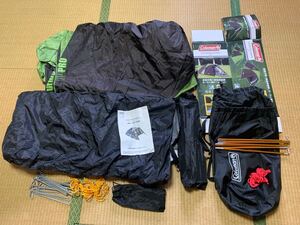 Coleman ツーリングドームLX キャノピーポール、ロープ サービス コールマン アウトドアテント