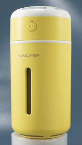 加湿器 minijoy イエロー かわいい コンパクト 静音 USB アロマ 小型 7色LEDランプ 大容量 230ml 持ち運び便利 空焚き防止 乾燥対策