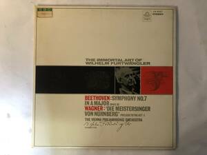 11111S 12inch LP★ウィルヘルム・フルトヴェングラー/W.FURTWANGLER/BEETHOVEN/SYMPHONY NO.7 etc.★AA-8267