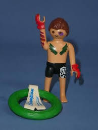 * Play Mobil Figure series Boxer Champion *