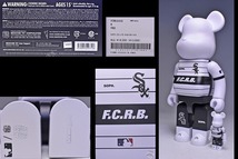 ソフ x メディコムトイ x MLB ★ 400％＆100％ ベアブリック ★ホワイトソックス★ soph medicom toy bearbrick whitesox fc real bristol_画像1