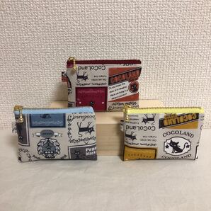 ハンドメイド ミニポーチ3色セット