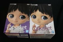 即☆エヴァンゲリオン新劇場版 Qposket 碇シンジ フィギュア 　2種セット_画像1