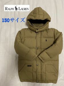 Polo Ralph Lauren down jacket standard po knee great popularity color beige 130 size postage included *