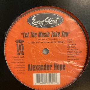 Alexander Hope Let The Music Take You