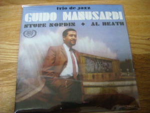 GUIDO MANUSARDI TRIO DE JAZZ　JAZZHUS 紙ジャケ CD BLUE TRAIN ディフジャケ STURE NORDIN AL HEATH ギド マヌサルディ