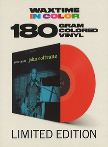 限定●180g・重量盤カラーレコード・JOHN COLTRANE ジョン・コルトレーン Blue Train + 1 Bonus Track(LP/180g/color vinyl)