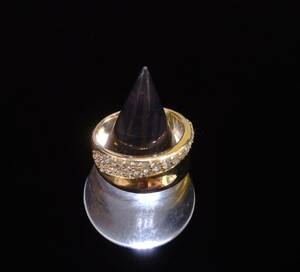 K18 ダイヤモンド 0.70ct 8.2g 13号 ゴールド リング 指輪
