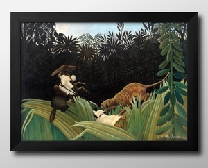 Art hand Auction 8515 ■ 免运费！！A3 海报亨利·卢梭绘画/插画/哑光, 住房, 内部的, 其他的