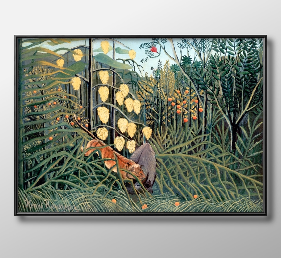 0292 ■ Free shipping!! A3 poster Henry Lousseau painting/illustration/matte, Housing, interior, others