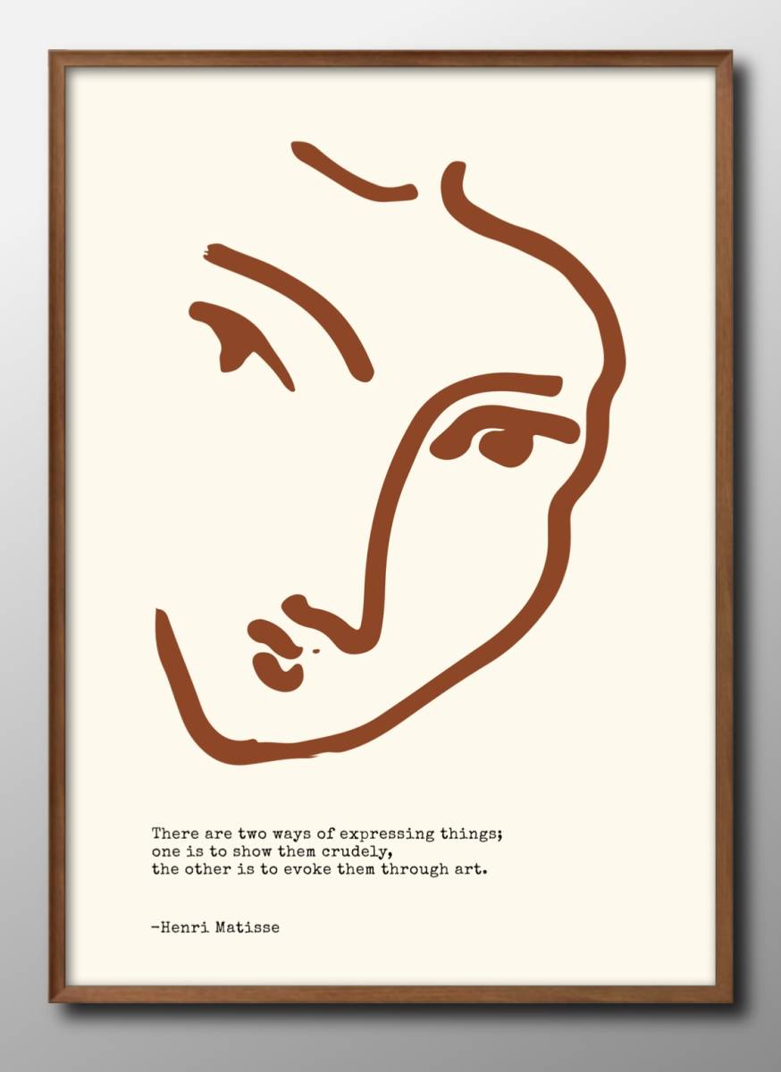 9108 ■ Kostenloser Versand!! A3-Poster Henri Matisse Nordisch/Koreanisch/Malerei/Illustration/Matt, Gehäuse, Innere, Andere