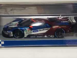 新品 1/43 スパーク SPARK フォード GT 2018 ルマン24H クラス3位 #68 J.ハンド/D.ミューラー/S.ブルデー