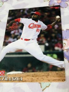  Calbee Professional Baseball chip s card Hiroshima Toyo Carp France a
